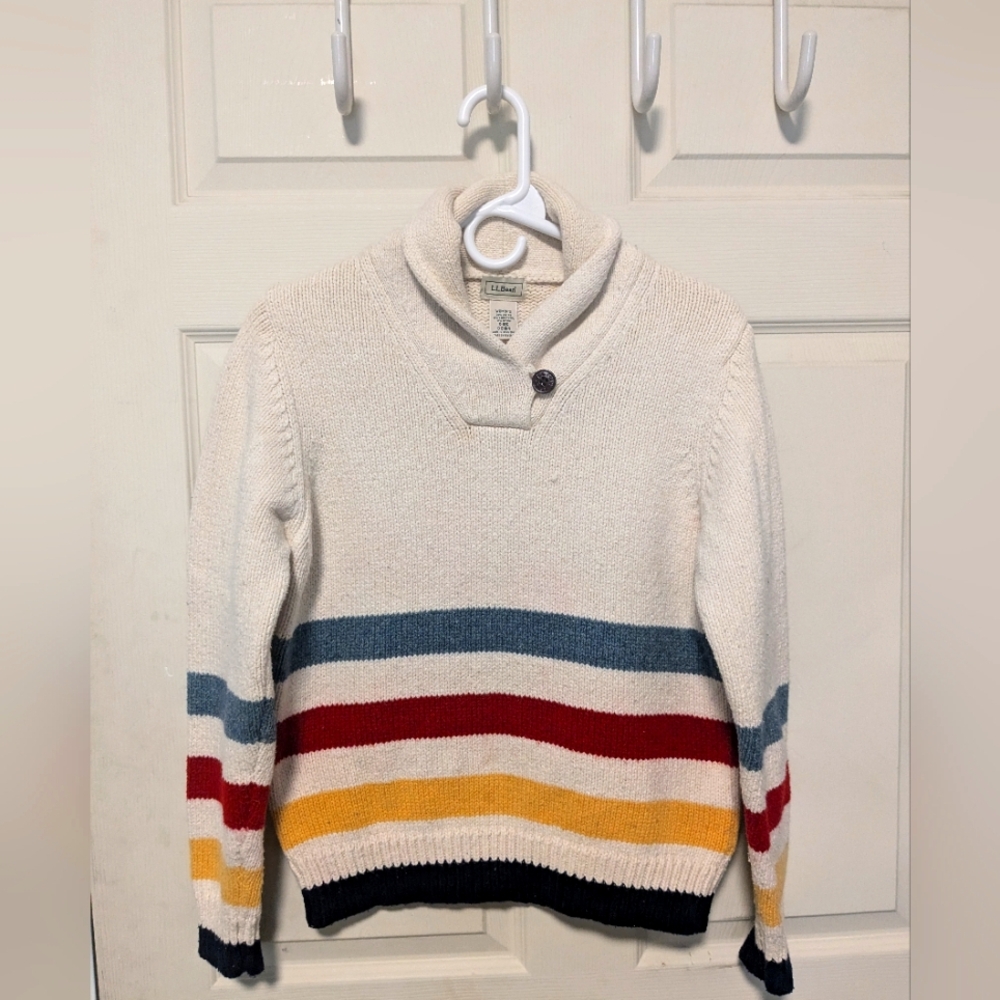 Vintage Fisherman LL Bean Women's Sm Sweater